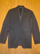 Banana Republic Marzotto Wool Suit Jacket Mens 38R Gray