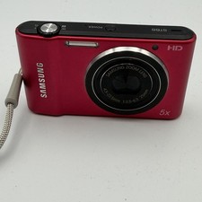 Samsung ST66 16.1MP Digital Camera   Red   Tested And Working