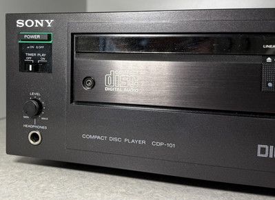 SONY CDP-101 First Ever CD Player Compact Disc Player Hi/fi