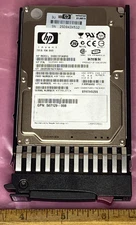 HP DH0072FAQRD 72GB 2.5" 6Gb/s 15K SAS Hard Drive P/N: 512544-001 Tested