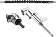 3 Pcs 105 Degree Right Angle Drill Attachment Hex Shank Screwdriver Angled Bit H