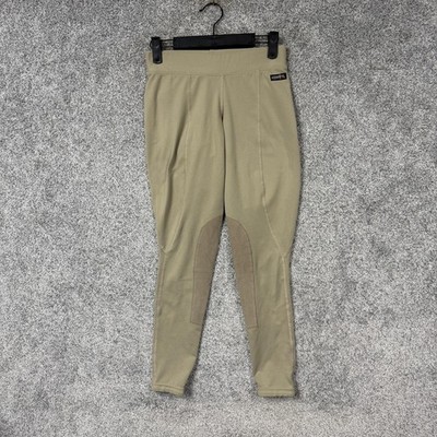 Kerrits Riding Jegging Breeches Womens 8 26x26 Tan Leggings Stretch Made USA