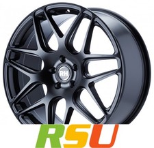 RH Alurad RB11 racing schwarz lackiert 9x20" ET35 LK5 114.3 ML 72.6 Alufelgen...