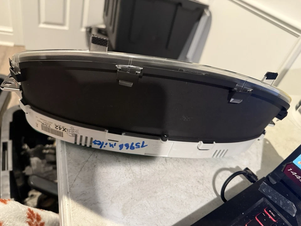 Speedometer Cluster MPH US Market Gls Fits 01-03 ELANTRA  MILES 75,966 - Image 3 of 4