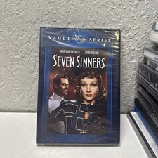 SEVEN SINNERS DVD 1940 Marlene Dietrich BRAND NEW Universal Vault Series