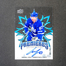 2024-25 Upper Deck Ice Marshall Rifai Premieres Autographs Acetate /199