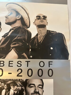 U2ポスター(ポスターのみ) U2 / The Best of 1990-2000 (2002) Japan Original Promo Poster B2