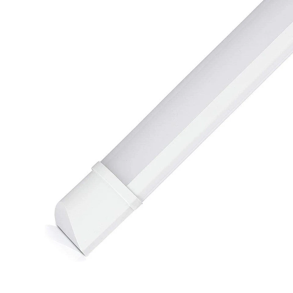 LED Batten Light 4000K White Light IP20 LED Fluorescent Strip Light Slim Fitting - Imagen 3 de 4