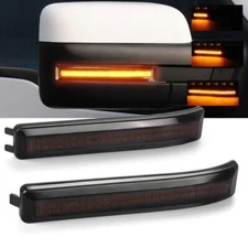 2x Sequential LED Side Mirror Turn Signal Light for Ford F-150 F150 Raptor 09-14