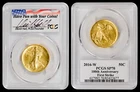 2016-W Gold Walking Liberty Half Dollar PCGS SP70 FIRST STRIKE - DAVID HALL SIGN