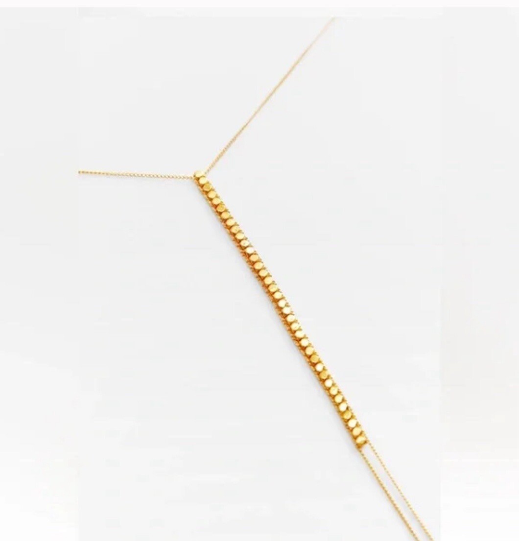 Zara Body Chain Body With Bead Applique Gold Belt | eBay display picture 1