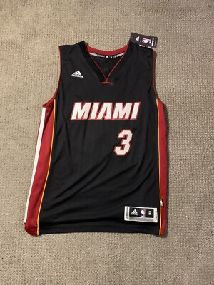 NWT Miami Heat Dwyane Wade Swingman Jersey Size M Adidas | eBay