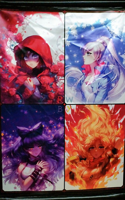 Team RWBY B2 Tapestry Ruby Rose Weiss Schnee Blake Belladonna Yang Japan Ltd