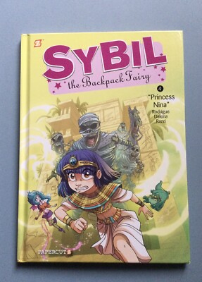 Brand-New  Sybil-The Backpack Fairy #4  Princess Nina  Hardcover Book