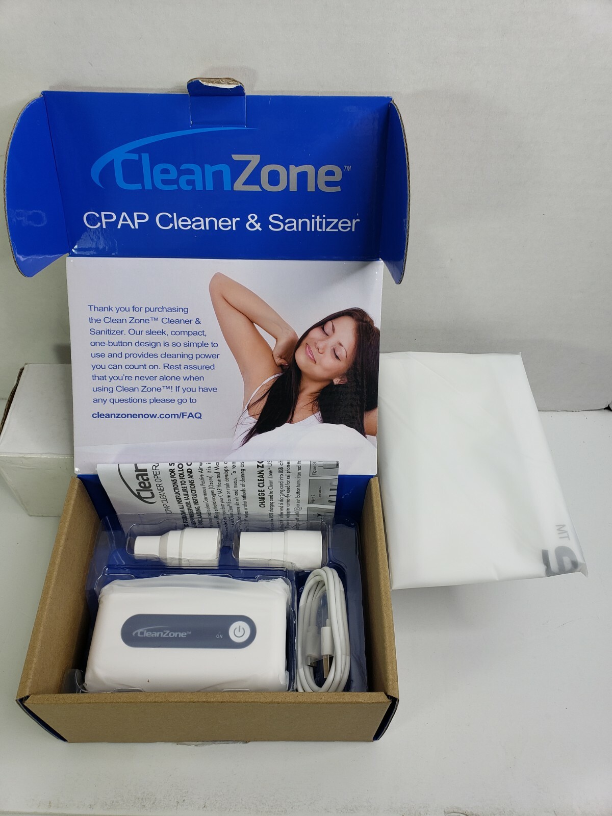 Clean Zone CPAP Cleaner Clean With Ozone No Harsh Chemicals HSA Eligible 856431008258 eBay