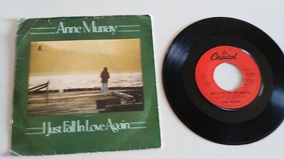 Anne Murray I Just Fall IN Love Again Single 7 '' Vinyl UK Edition Mega Selten