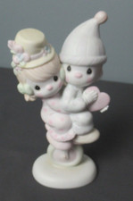Precious Moments Figurine - 1986 Lord Help Us Keep Our Act 101850 - 1 c4 hse