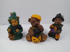 Halloween Teddy Bear Figurine Lot
