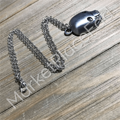 Star Wars Anhänger Halskette Cosplay 20" Silberkette Droid K-2SO STILLLEGUNG - Bild 8 von 8