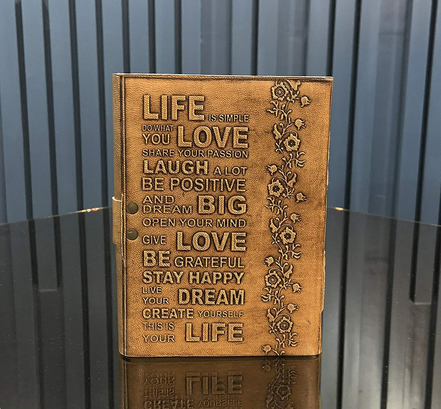 Handmade Leather Journal Writing Notebook Gift for Men Women