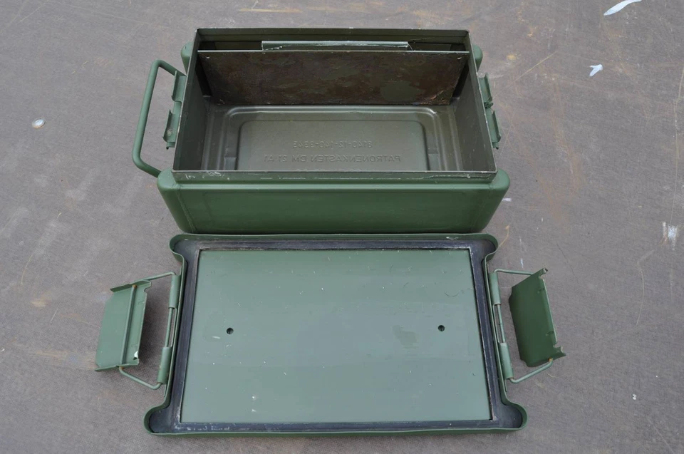 Munitionskiste DM21 A1 / Kiste / Transportkiste / BW / Bundeswehr / Lagerbox - Bild 3 von 4