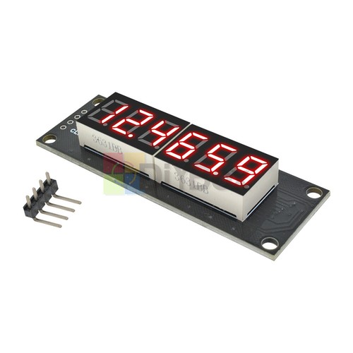 TM1637 0.36inch 6-Digit 7-Segment Digital LED Display Tube Module 0.36" 5 Colors - Picture 10 of 36