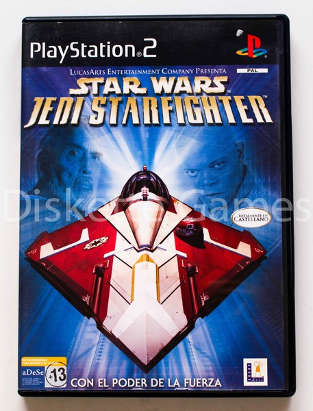STAR WARS JEDI STARFIGHTER - PLAYSTATION 2 PS2 PLAY STATION 2 - PAL ESPAÑA