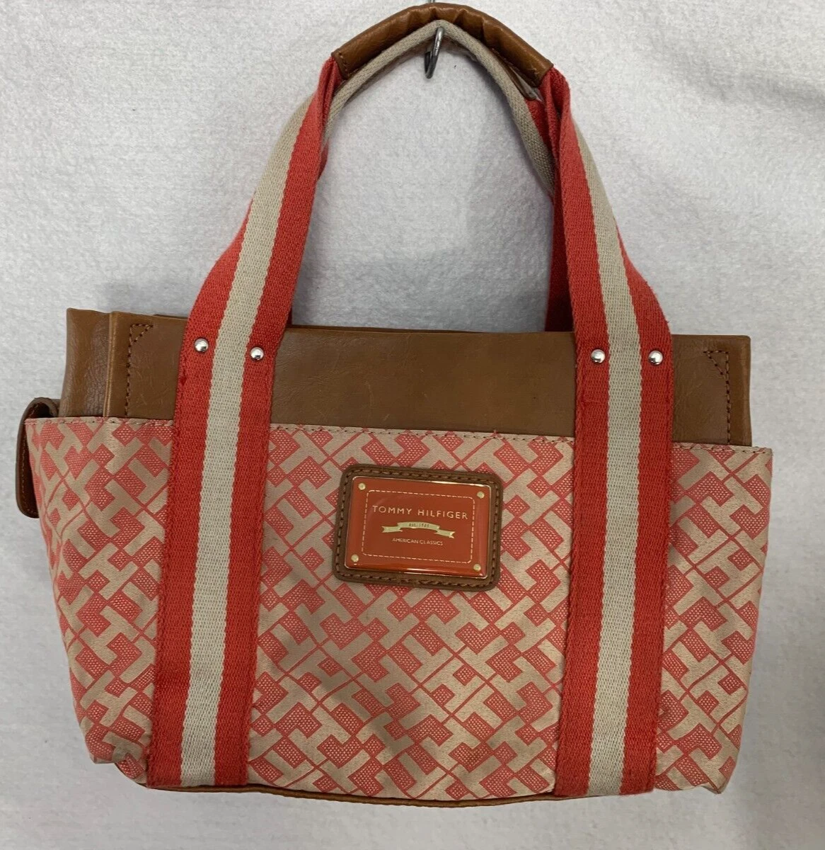 grill maksimum foragte Tommy Hilfiger American Classic Womens Purse Casual Iconic Tote Arm Bag |  eBay