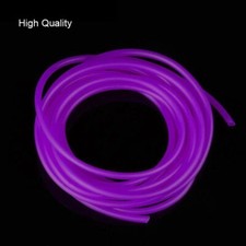 Aquarium Silicon Oxygen Pump Hose 4 6mm Purple 3m Air Bubble Stone Fish Tank