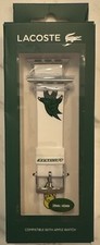 Lacoste Watch Band Gator Foot Apple Compatible 38-40mm NIB ORG 75