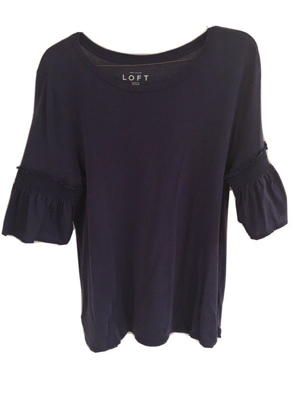 loft womens tops size medium short sleeve