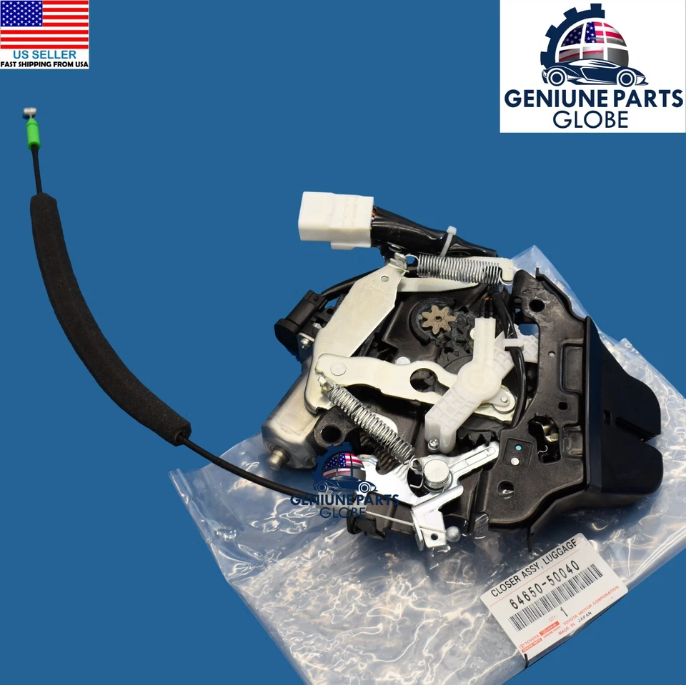 CERRADOR DE CERRADURA DE PUERTA DE EQUIPAJE ORIGINAL OEM LEXUS 2007-2012 LS460 LS600h 646450-50040 Foto 3 de 4