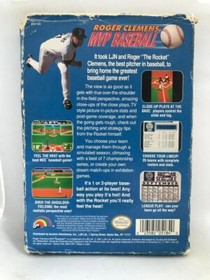 Roger Clemens' MVP Baseball (Nintendo Entertainment System NES) WITH BOX