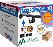 HELLBACH AHK für Mercedes GLA 13-20 starr + 13-pol ES ABE HELLBACH AHK für Mercedes GLA 13-20 starr + 13-pol ES ABE