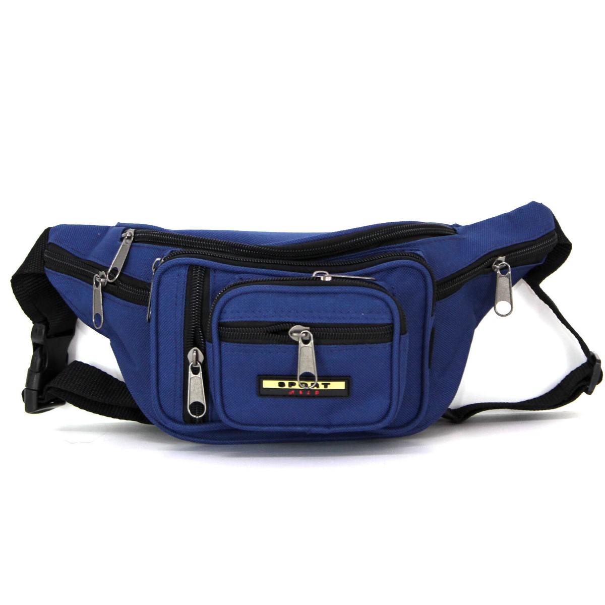 Marsupio Unisex NVGFTG Impermeabile In Nylon - Con Tracolla Regolabile E Estensibile, Tasche Multiple E Uscita Per Cuffie - Ideale Per Sport, Viaggi E Outdoor - 3