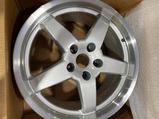 Hamann 18in 5x112 Et38 Wheels. Powder Coated Silver With A Polished Lip