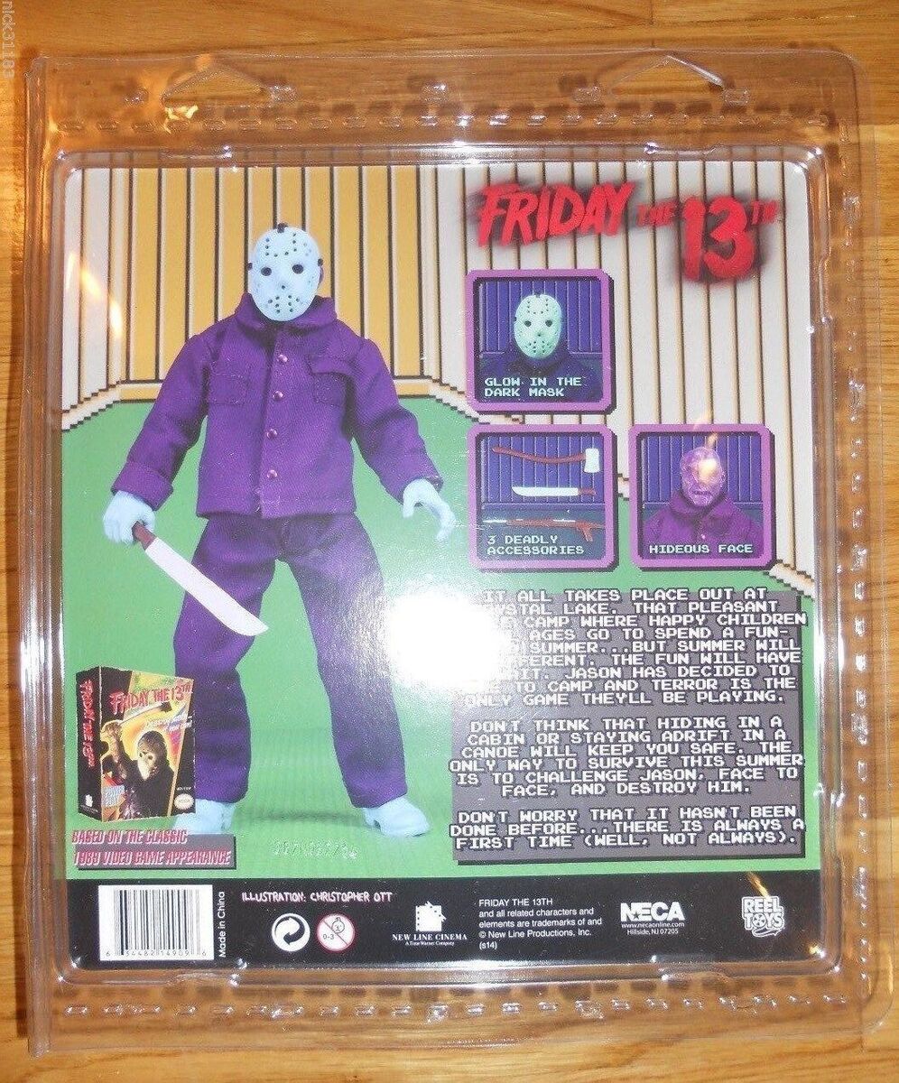 NECA NES Jason Voorhees 8-BIT Friday The 13th Video Game NECA NES Jason Voorhees 8-BIT Friday The 13th Video Game