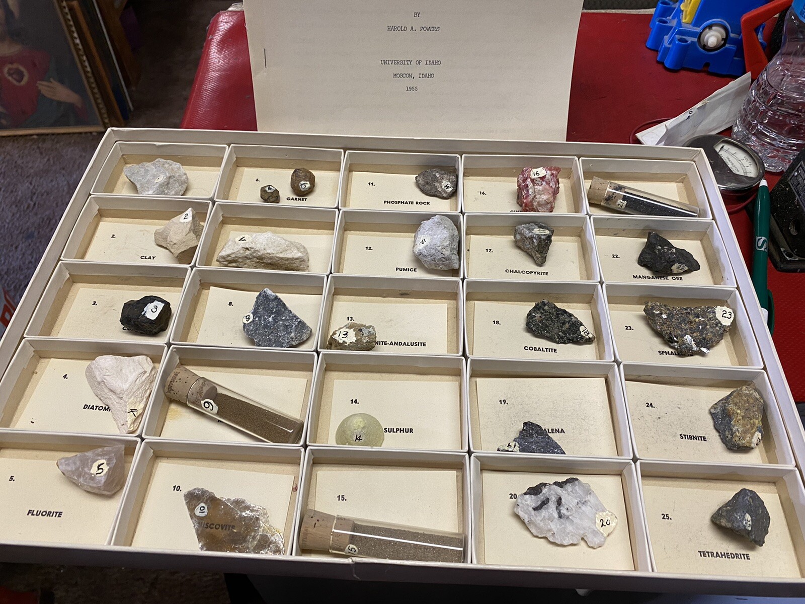 1955 Idaho geology rock mineral the bureau of mines Collection 25 ...