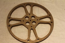 vintage Eastman Kodak movie reel 1600 ft 6 mm 14" great for wall art