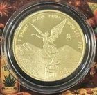 2026 3 Gram .999 Silver Gold Gilded Mexico Libertad Trib Rd Capsule Assay Card!!