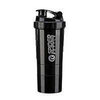 Proteinshaker Becher 550Ml Mehrschichtig, Kunststoff, Bpa-Frei, Sport