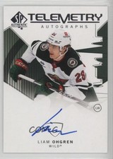 2024-25 SP Authentic Telemetry Auto Liam Ohgren #T-LO Auto 11jd