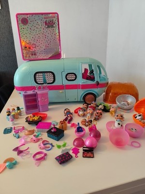 LOL Suprise OMG Glam N Go Camper mit Puppen und Viel Zubehör Spielzeug
