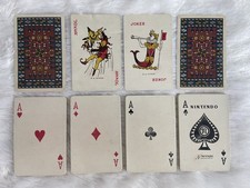 Nintendo Vintage Playing Cards Japan Limited Edition 100% ALL Plastic
