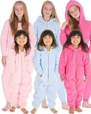 Tuta In Pile Con Cappuccio Huggable Borg 1Onezee Morbida Per Bambini