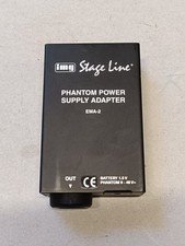 IMG Stageline Phantom Power Supply Adapter EMA-2 48V