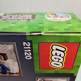 Lego Minecraft The Snow Hideout 21120 Brand New Sealed Front Box Wear Fast Ship