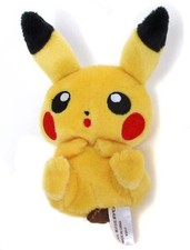Pocket Monsters Pikachu Open Mouth Mini Plush with Monster Ball Case Japan