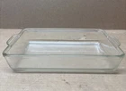 Vintage Pyrex Casserole Baking Dish Clear 10 X 6 #231 Made In USA