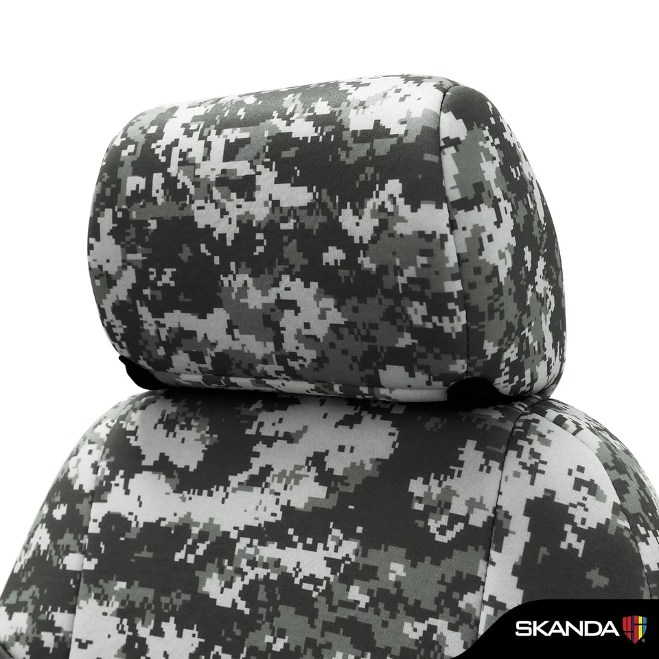 For Cadillac Eldorado 92-95 Digital 1st Row Camo Urban Custom Seat Covers - Image 2 of 4
